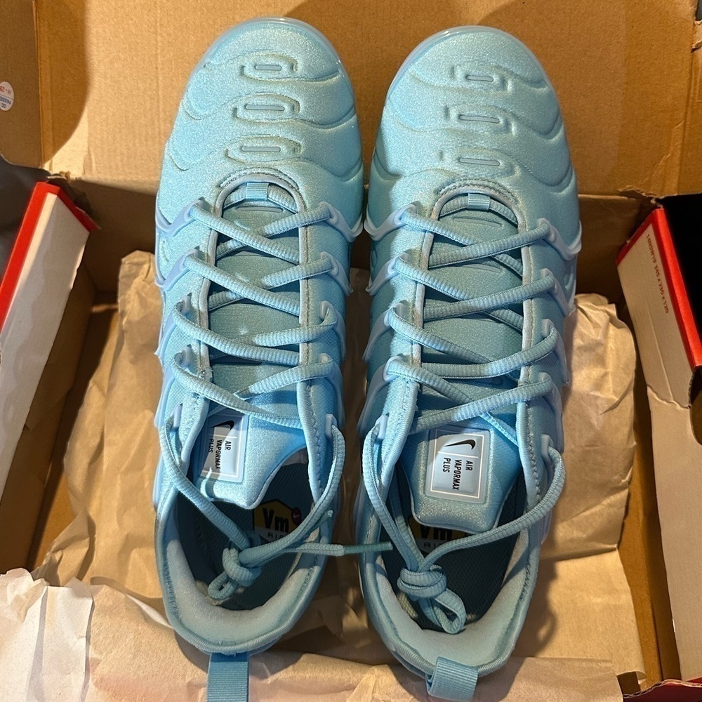 Nike Air Vapor Max Plus Blue and White Men’s 10.5 BNIB